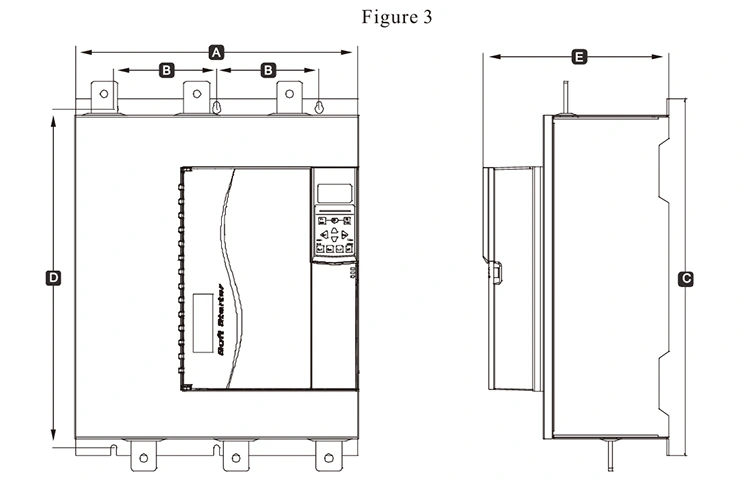 LCD Display Built in Bypass Soft Starter 1000KW